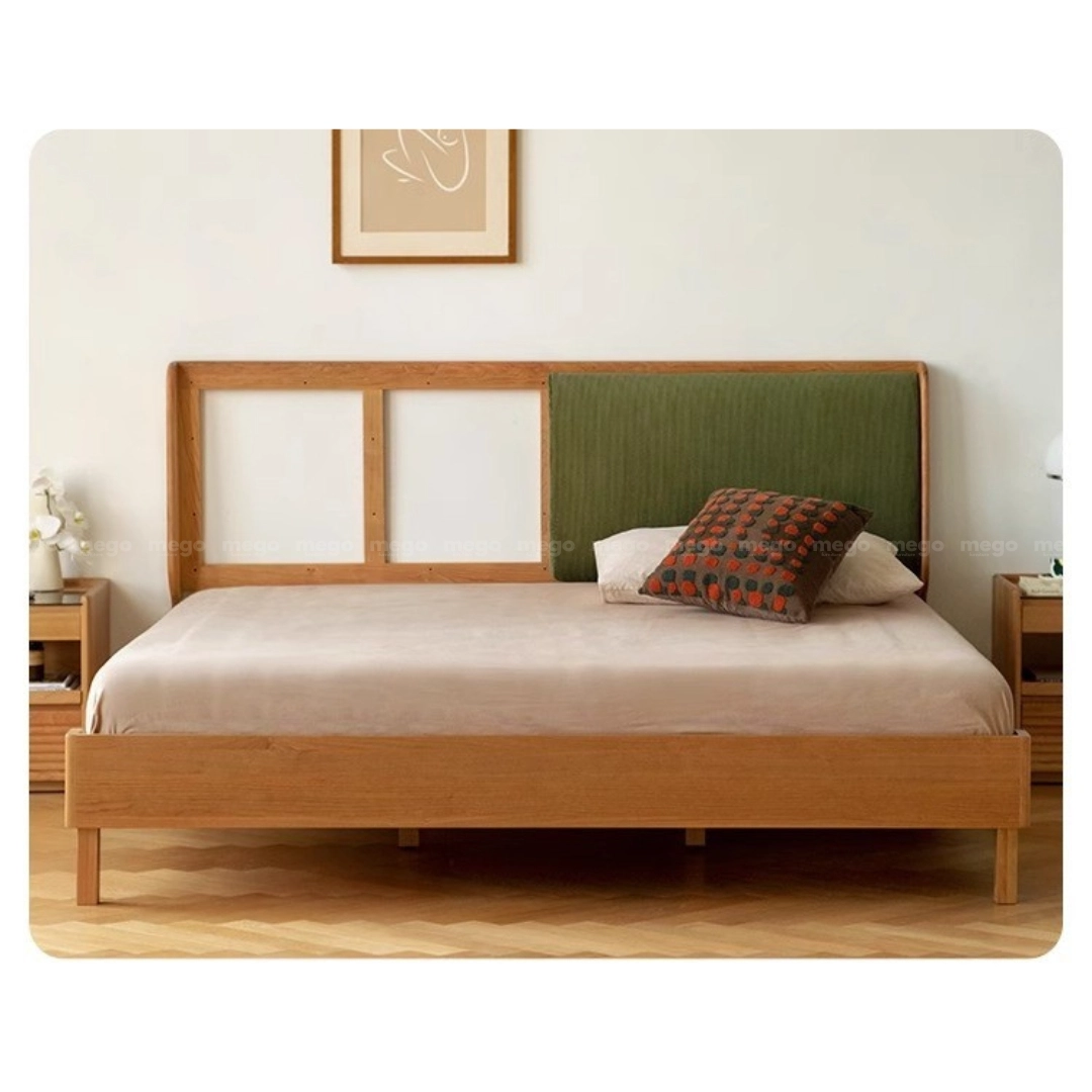 giường gỗ tự nhiên