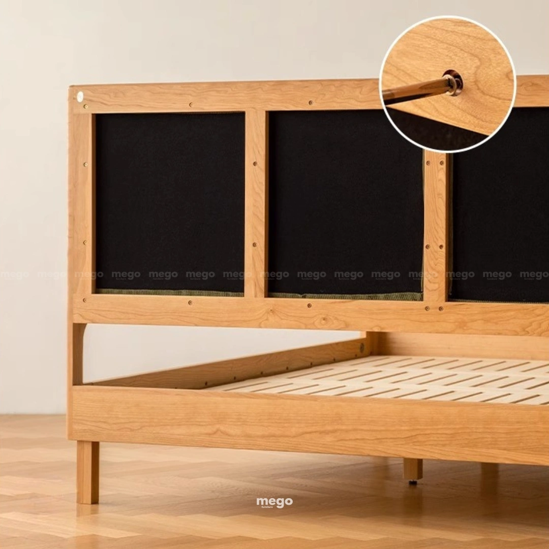 giường gỗ tự nhiên