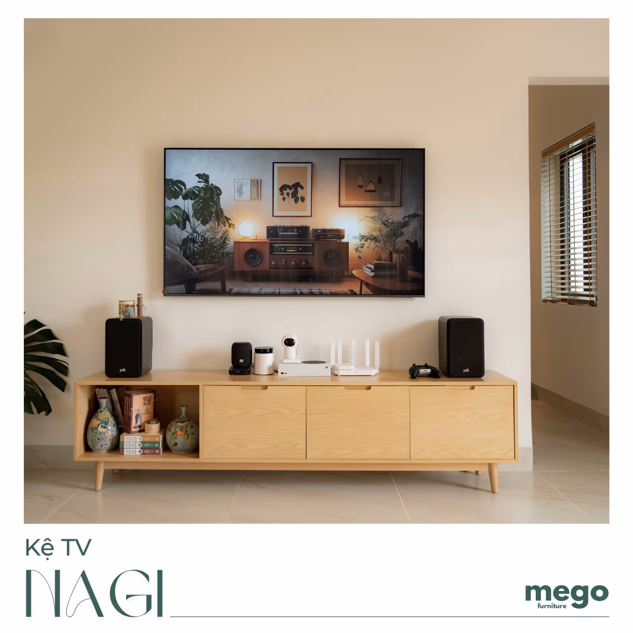 kệ TV gỗ Tối giản Đà Nẵng