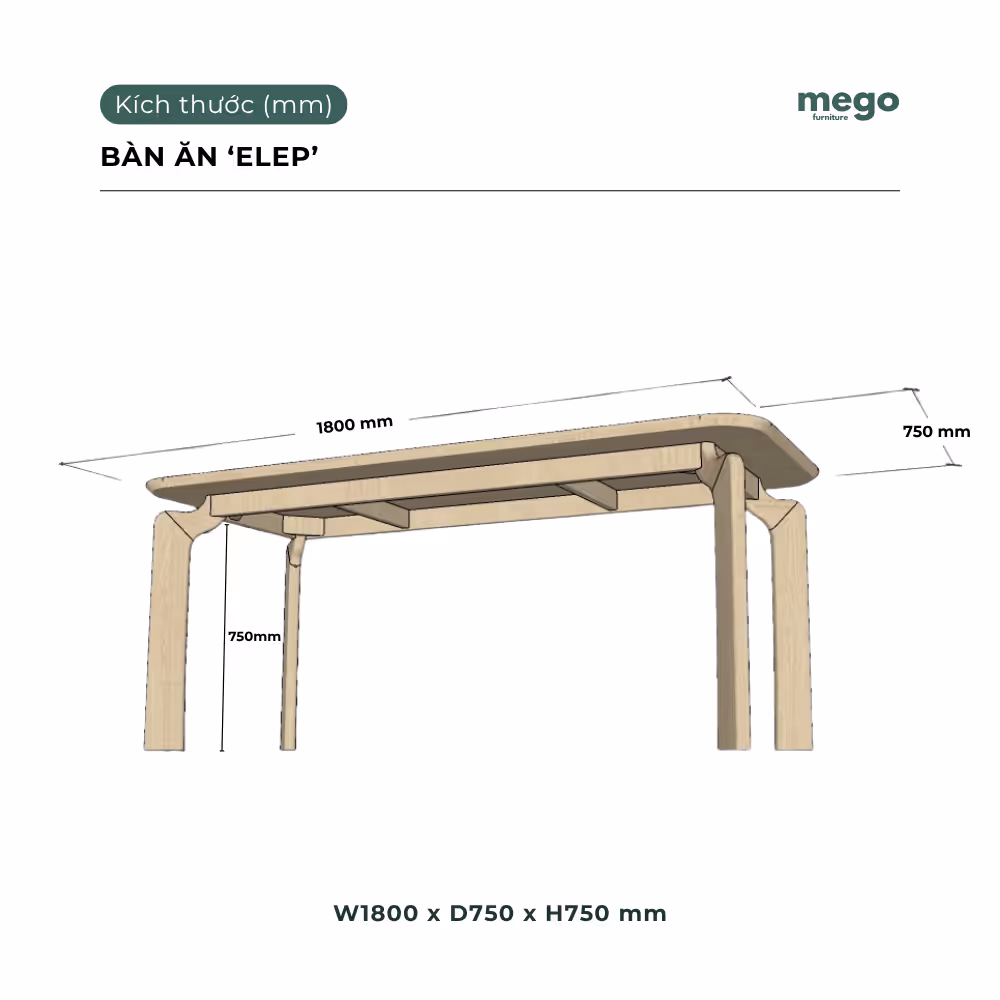 bàn ăn gỗ sồi đà nẵng