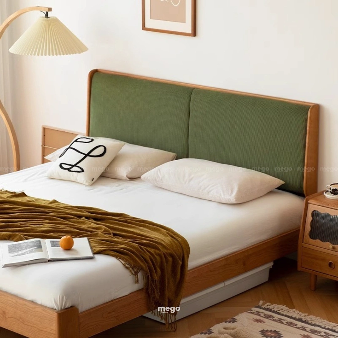 giường gỗ tự nhiên