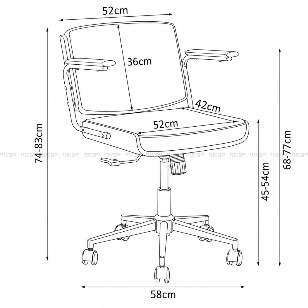 Ghế Làm Việc RENO