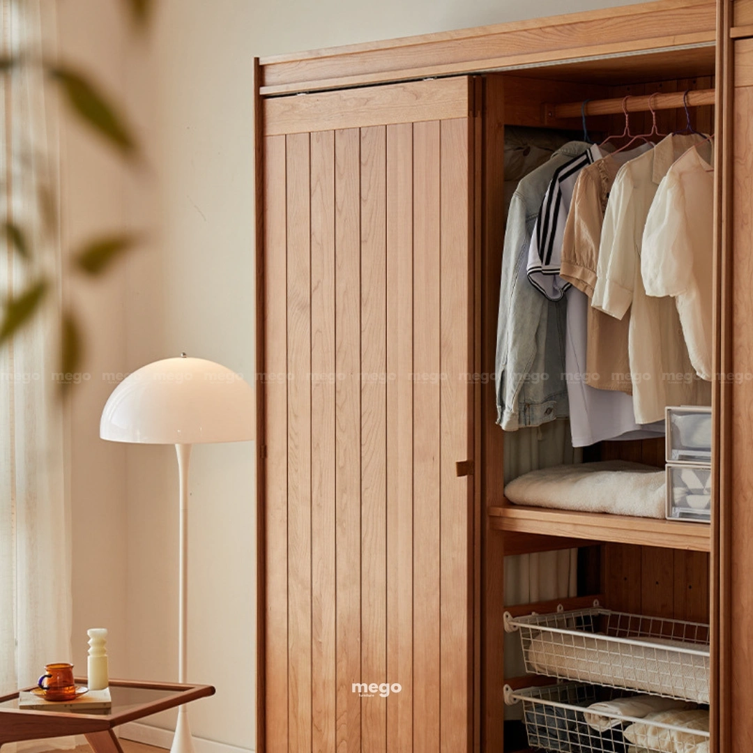 tủ quần áo gỗ tự nhiên