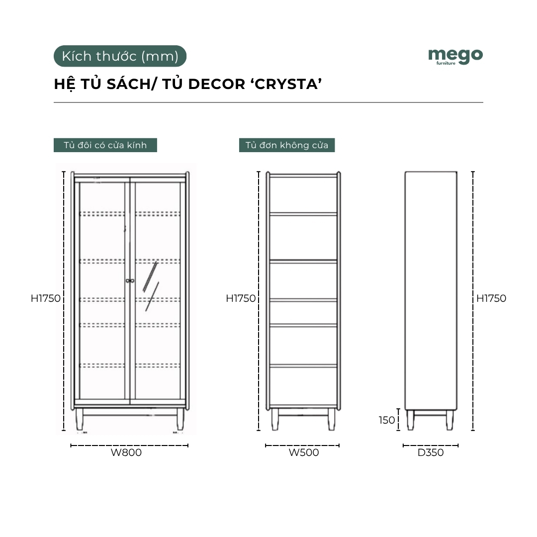 Tủ Sách CRYSTA