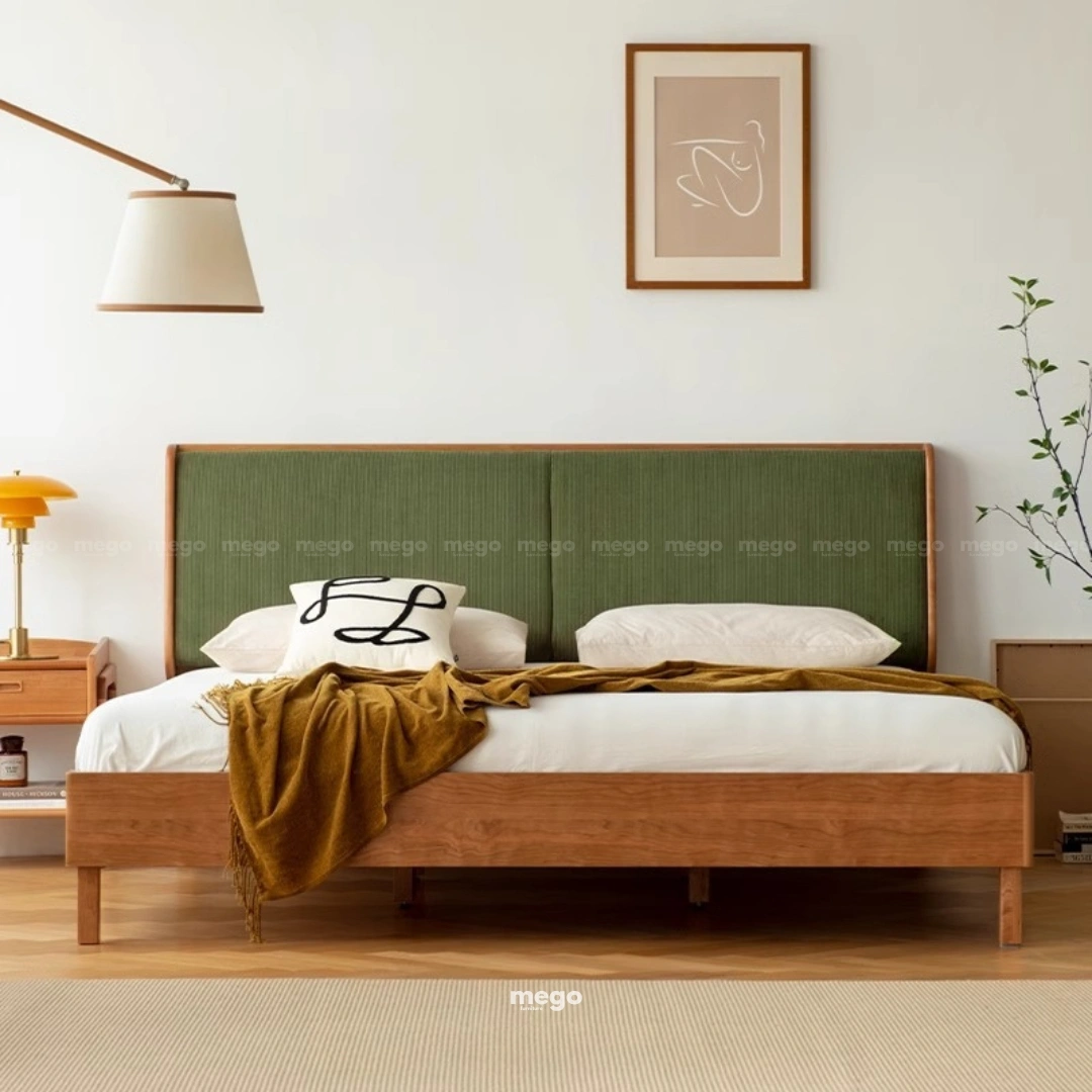 giường gỗ tự nhiên