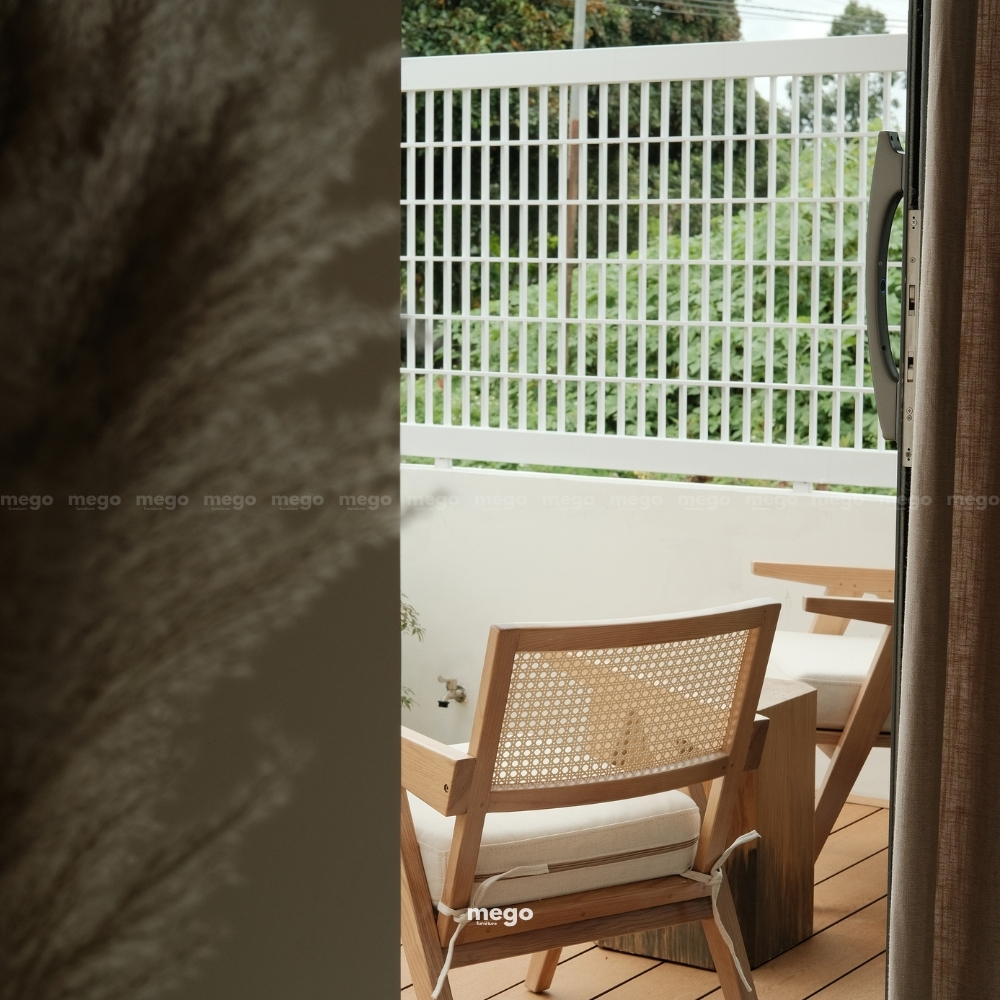 ghế Armchair gỗ tự nhiên
