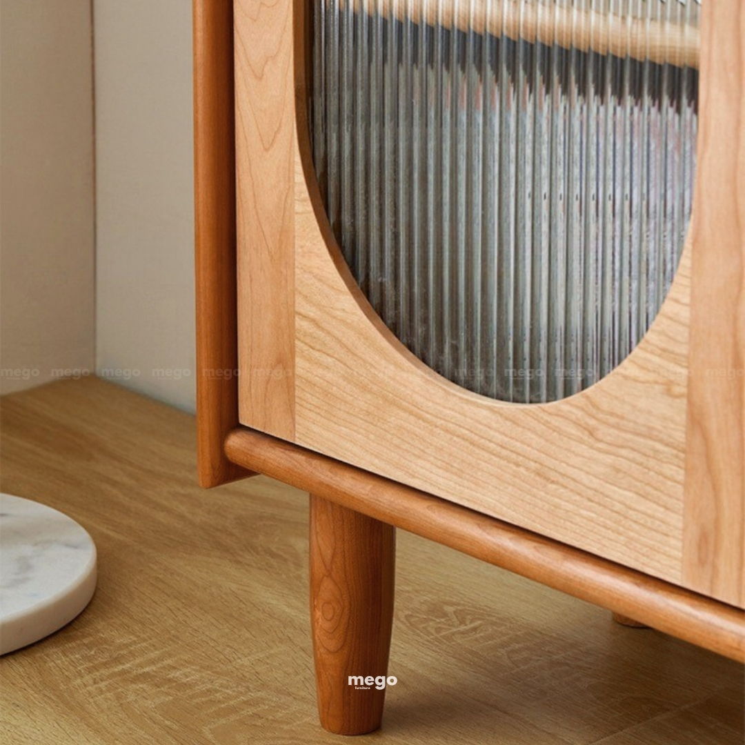 tủ sách, tủ decor gỗ tối giản Đà Nẵng