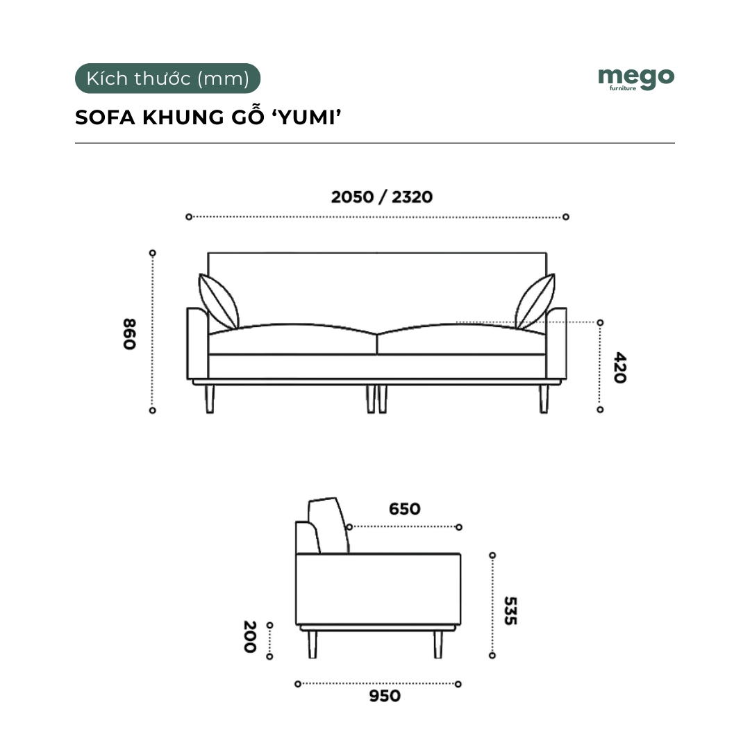 Sofa YUMI