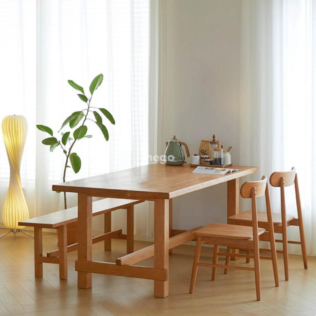 bàn ăn gỗ tự nhiên