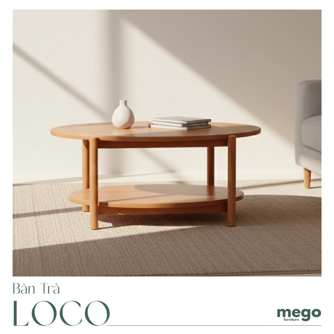 bàn trà tối giản