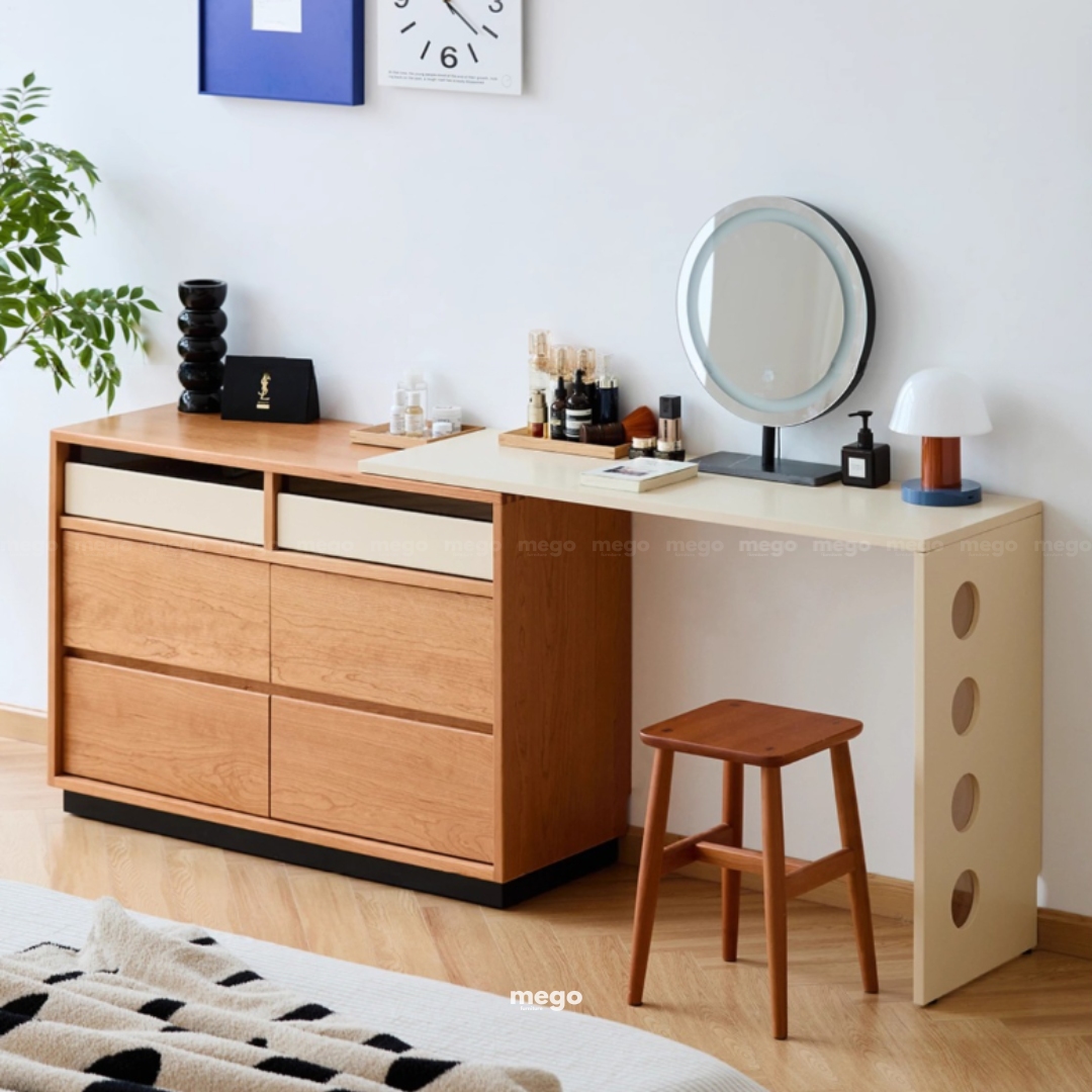 bàn trang điểm tối giản