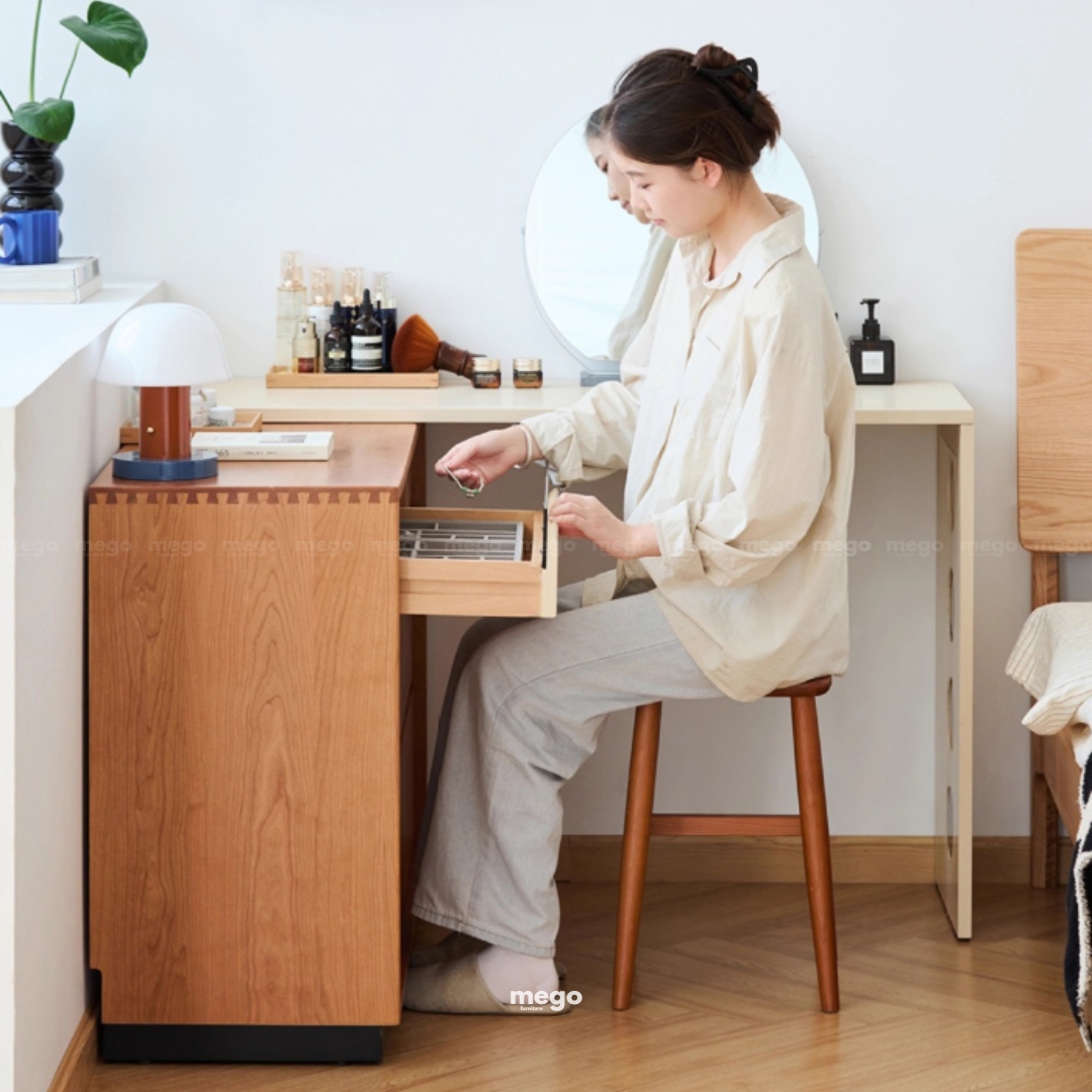 bàn trang điểm tối giản