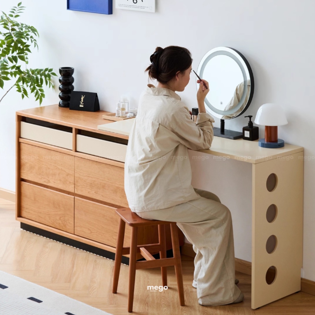 bàn trang điểm tối giản