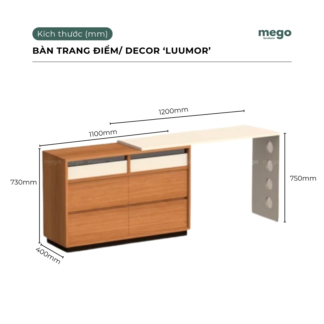 Bàn Trang Điểm LUUMOR