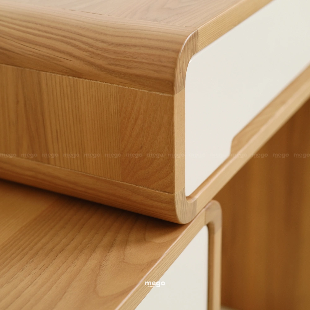 bàn trang điểm gỗ tối giản
