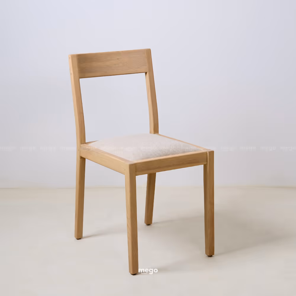 ghế ăn gỗ Sồi tối giản