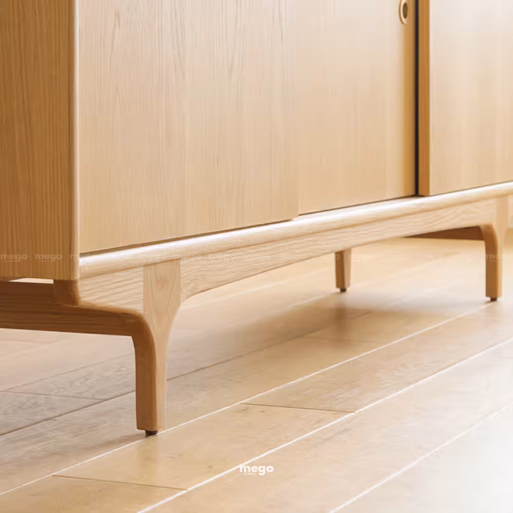 Tủ Decor gỗ tối giản Đà Nẵng
