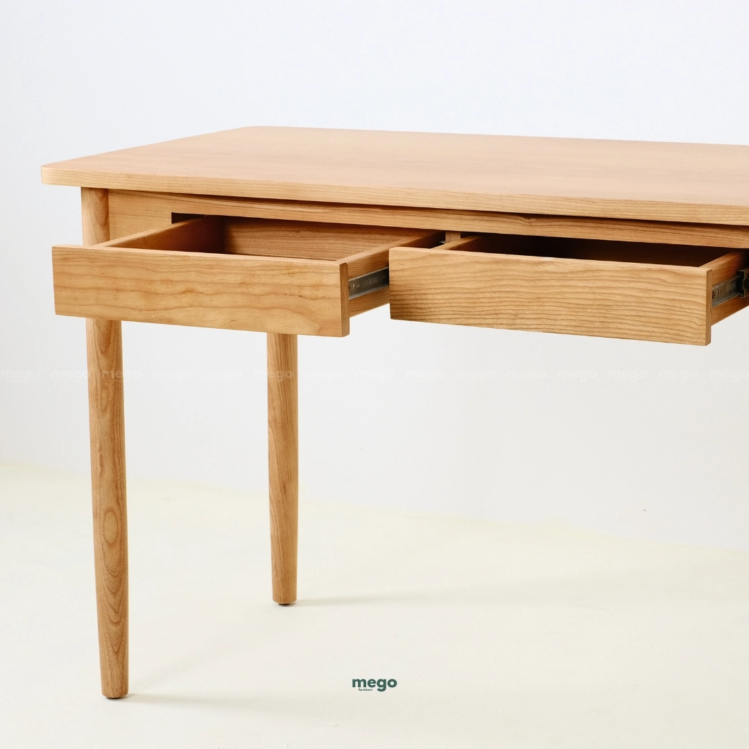 bàn làm việc gỗ tự nhiên