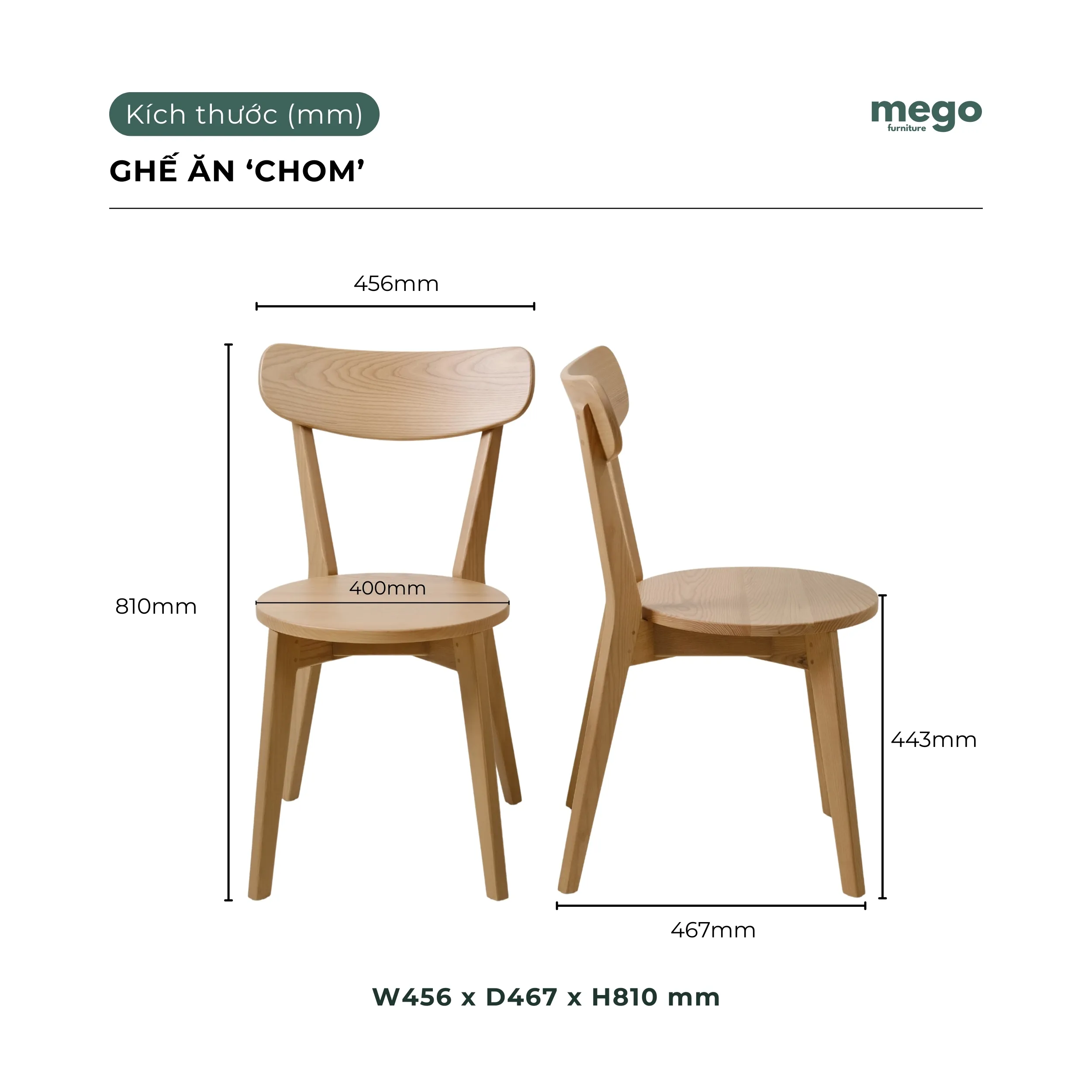 Ghế Ăn CHOM