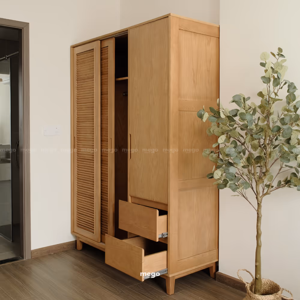 tủ quần áo gỗ tự nhiên Đà Nẵng