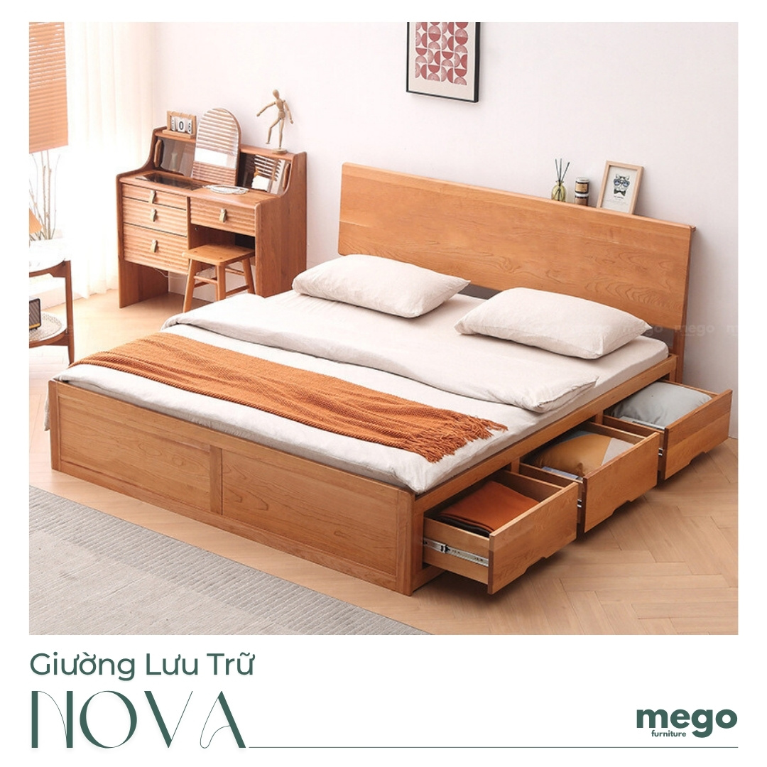 Giường Hộp Lưu Trữ NOVA