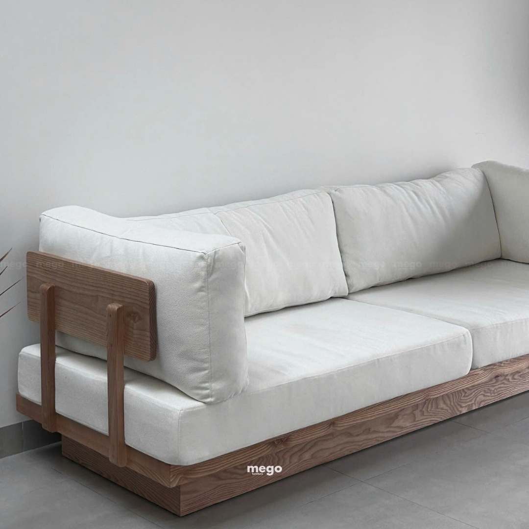 Sofa khung gỗ tự nhiên Đà Nẵng