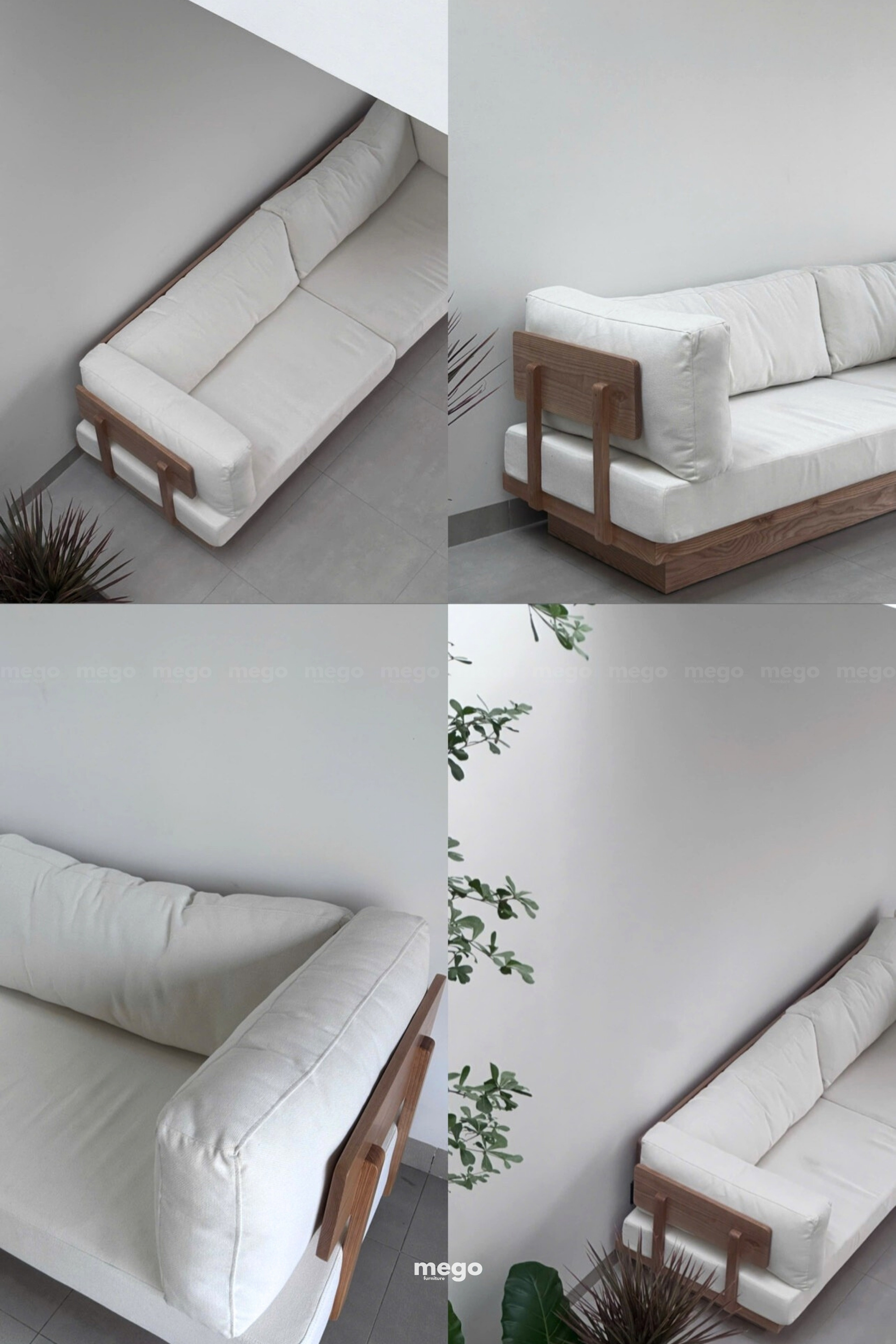 Sofa khung gỗ tự nhiên Đà Nẵng