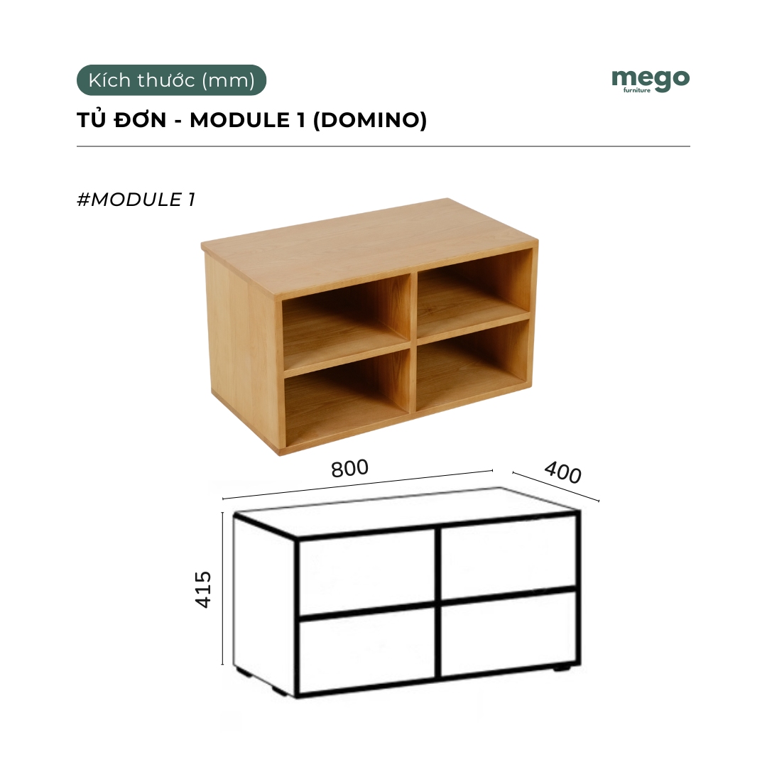 Tủ Trang Trí Domino