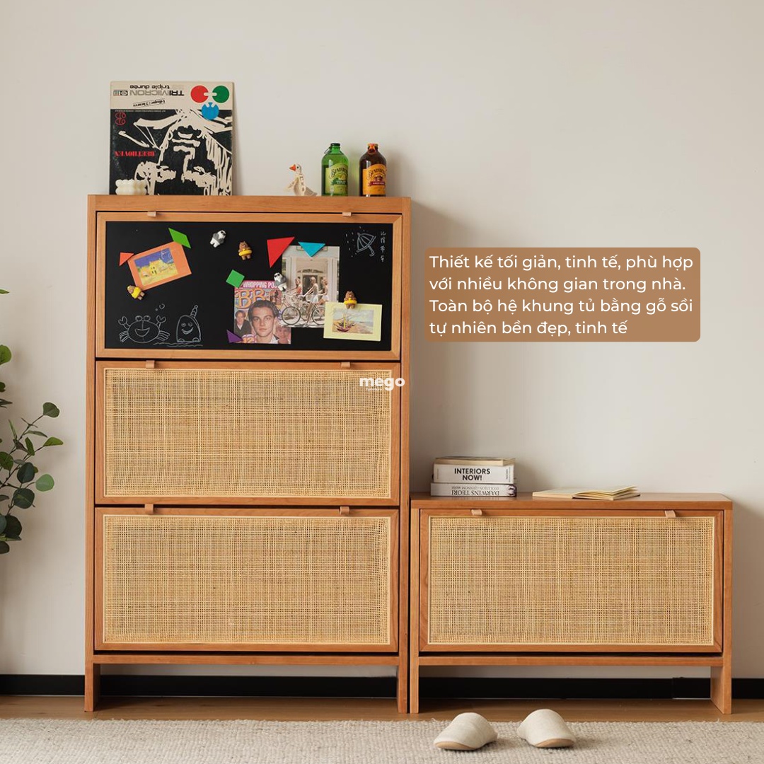 tủ giày gỗ tự nhiên Đà Nẵng
