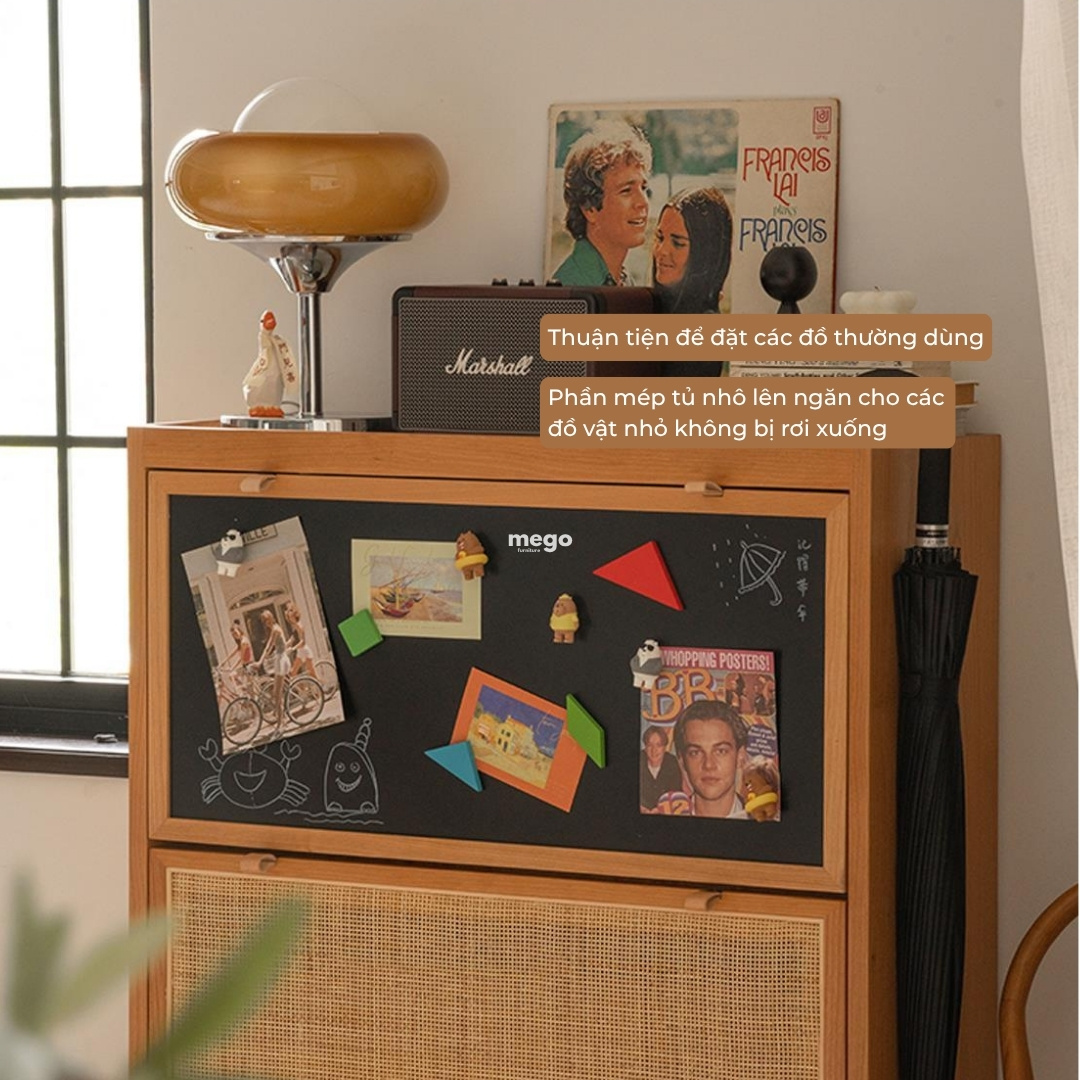 tủ giày gỗ tự nhiên Đà Nẵng