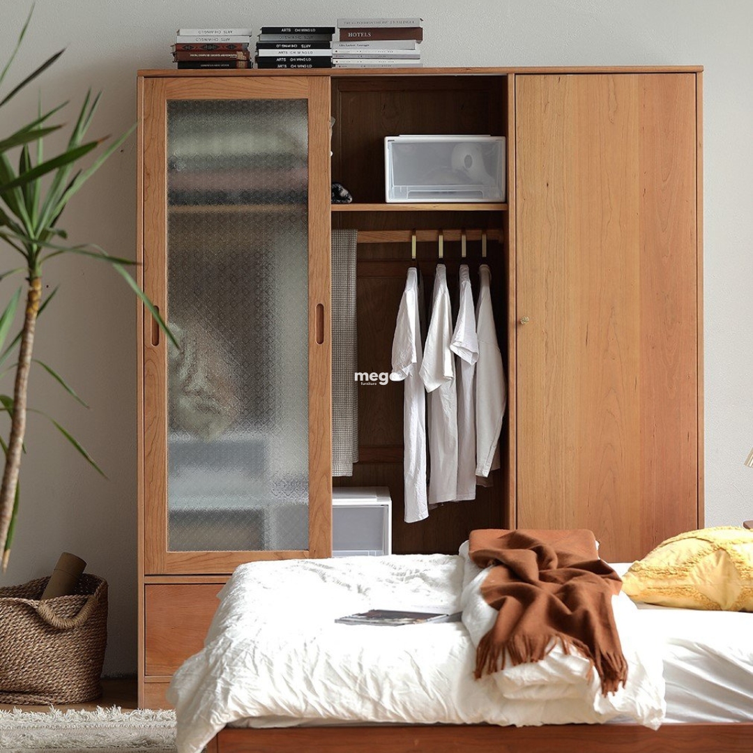 tủ quần áo plywood phủ veneer Đà Nẵng