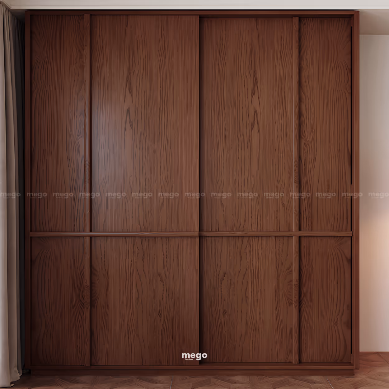 tủ quần áo gỗ tối giản Đà Nẵng