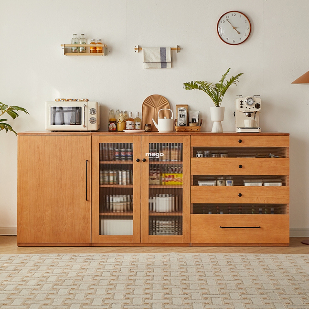 tủ trang trí gỗ tự nhiên Đà Nẵng