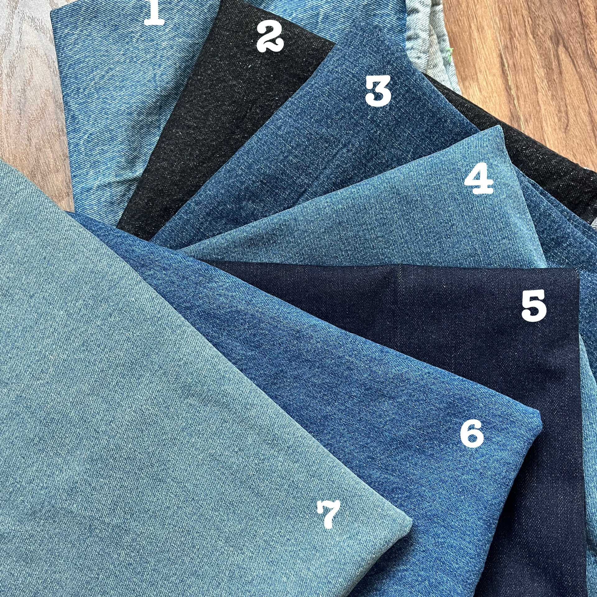 Sự khác nhau giữa jeans, jean và denim.