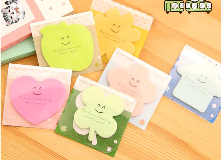 GIẤY NHỚ/ GIẤY GHI CHÚ NHIỀU HOẠ TIẾT HOẠT HÌNH XINH XẮN DỄ THƯƠNG T.CRAFT HOUSE