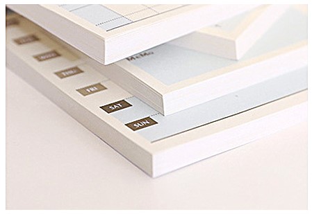 GIẤY NHỚ CÓ KẺ BẢNG KẾ HOẠCH THEO TUẦN/ THÁNG TIỆN LỢI T-CRAFT ^^