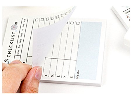 GIẤY NHỚ CÓ KẺ BẢNG KẾ HOẠCH THEO TUẦN/ THÁNG TIỆN LỢI T-CRAFT ^^