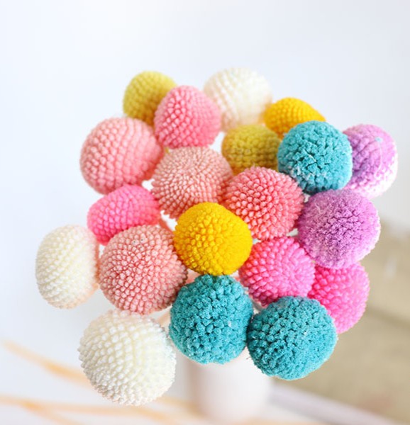 ĐẦU HOA CÚC NÚT ÁO KHÔ LOẠI 1 TRANG TRÍ NẾN/THIỆP/CRAFTBOOK HANDMADE T.CRAFT HOUSE