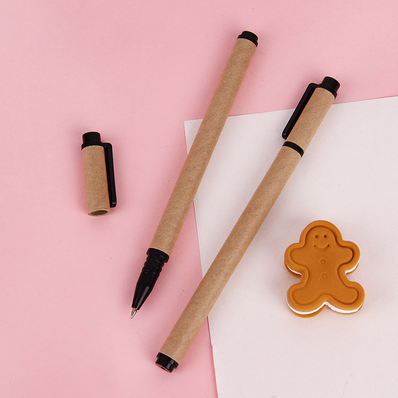 BÚT BI GEL GIẤY KRAFT PHONG CÁCH VINTAGE T.CRAFT HOUSE