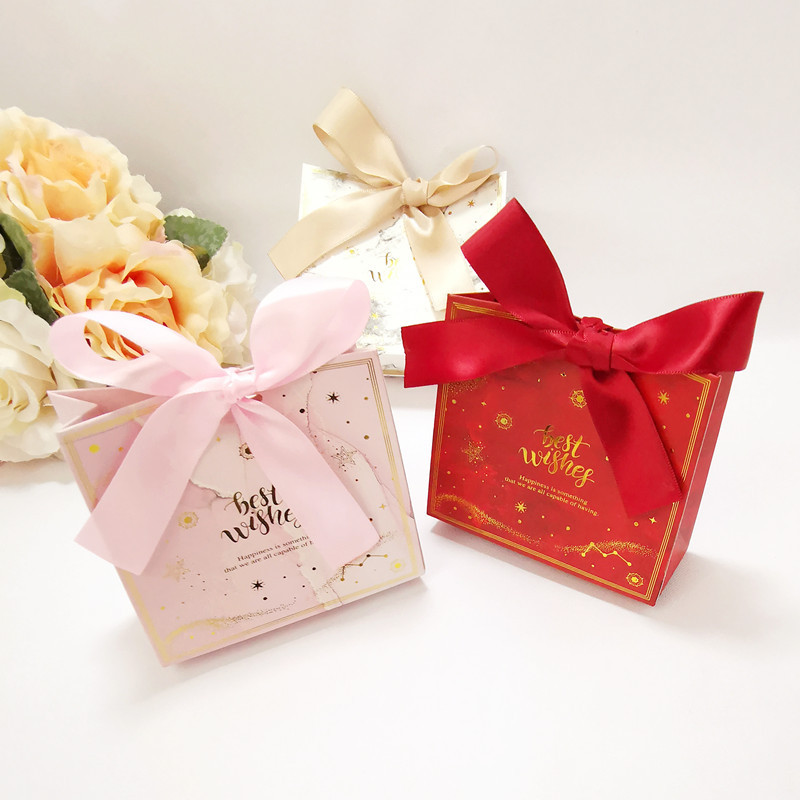 TÚI GIẤY BEST WISHES ĐỰNG QUÀ TẶNG KÈM NƠ ĐÁNG YÊU T.CRAFT HOUSE