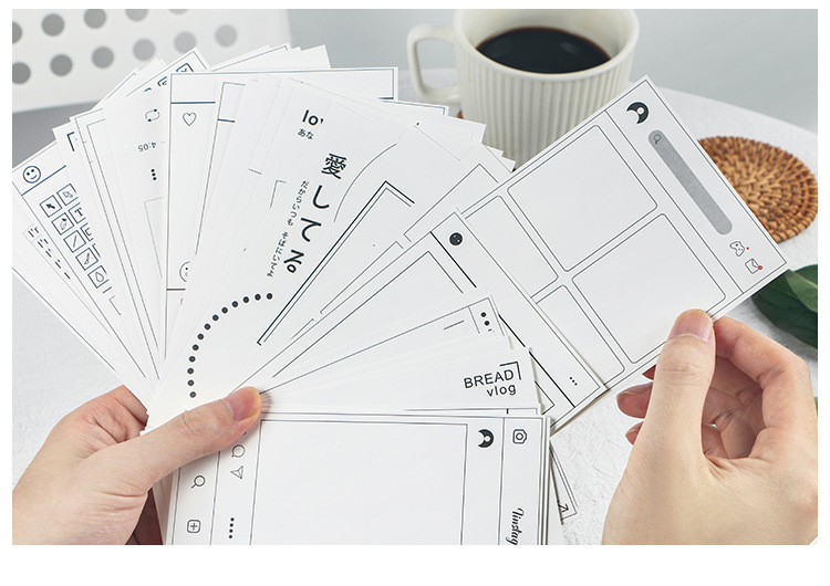 COMBO GIẤY NOTE NHIỀU GIAO DIỆN ĐỘC ĐÁO TRANG TRÍ TẬP VỞ, LƯU BÚT T-CRAFT ^^