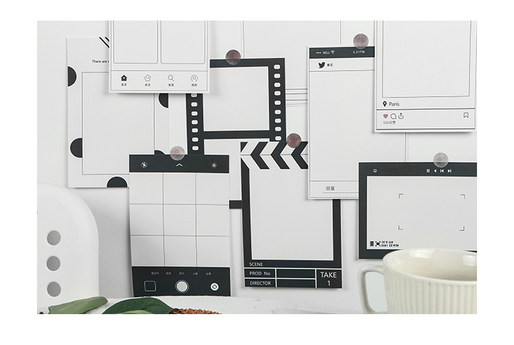 COMBO GIẤY NOTE NHIỀU GIAO DIỆN ĐỘC ĐÁO TRANG TRÍ TẬP VỞ, LƯU BÚT T-CRAFT ^^