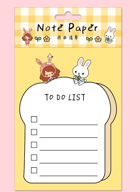 GIẤY NHỚ ĐỦ HÌNH DẠNG DỄ THƯƠNG GỌN NHẸ, TIỆN LỢI, DỄ MANG THEO T-CRAFT ^^