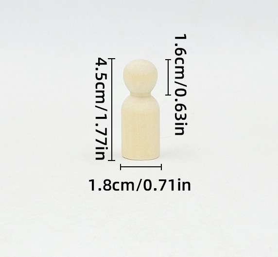 MÔ HÌNH GỖ MINI FINGER TỰ NHIÊN DECOR TRANG TRÍ PHONG CÁCH MINIMALIST T.CRAFT HOUSE