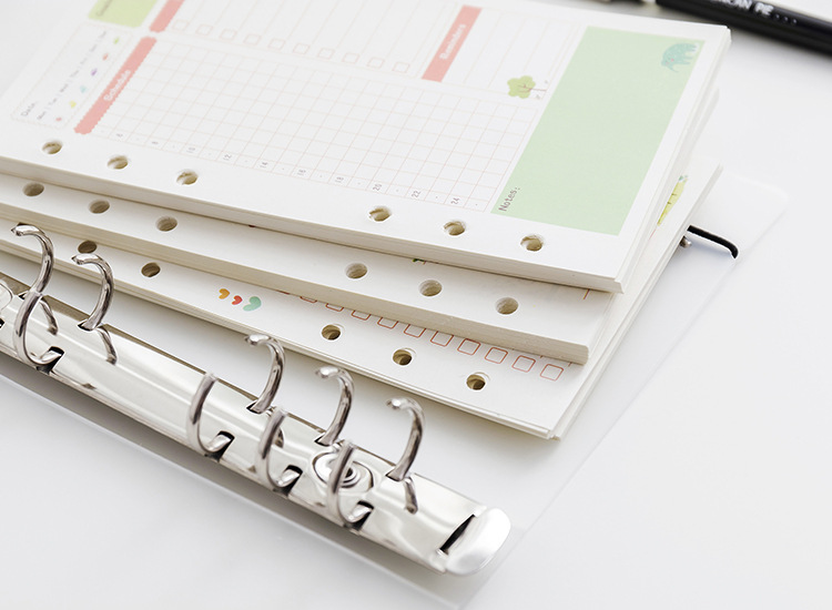 GIẤY REFILL SỔ BÌA CÒNG A6 DỄ XƯƠNG T.CRAFT HOUSE (KHÔNG BAO GỒM CÒNG)