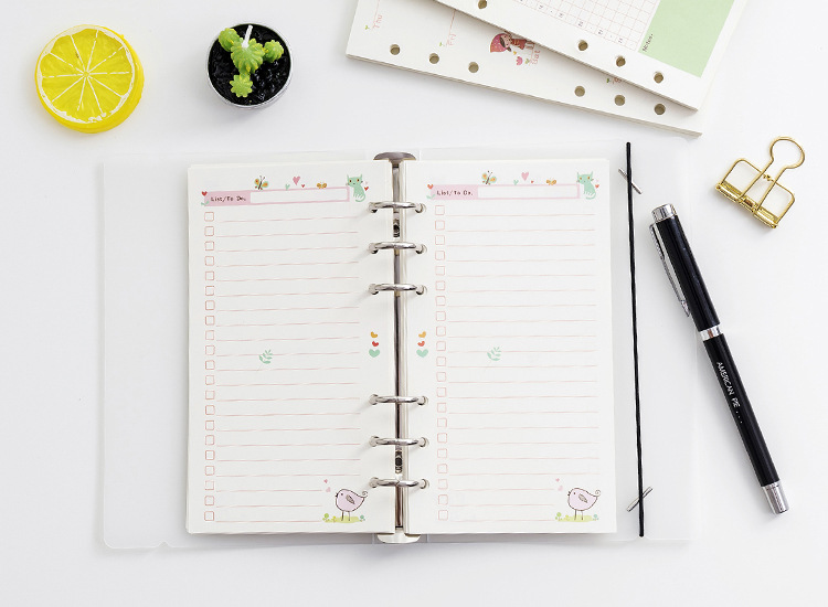 GIẤY REFILL SỔ BÌA CÒNG A6 DỄ XƯƠNG T.CRAFT HOUSE (KHÔNG BAO GỒM CÒNG)