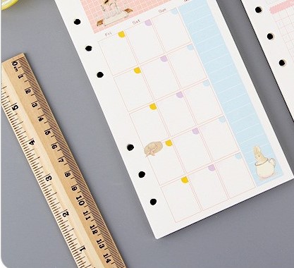 GIẤY REFILL SỔ BÌA CÒNG A6 DỄ XƯƠNG T.CRAFT HOUSE (KHÔNG BAO GỒM CÒNG)