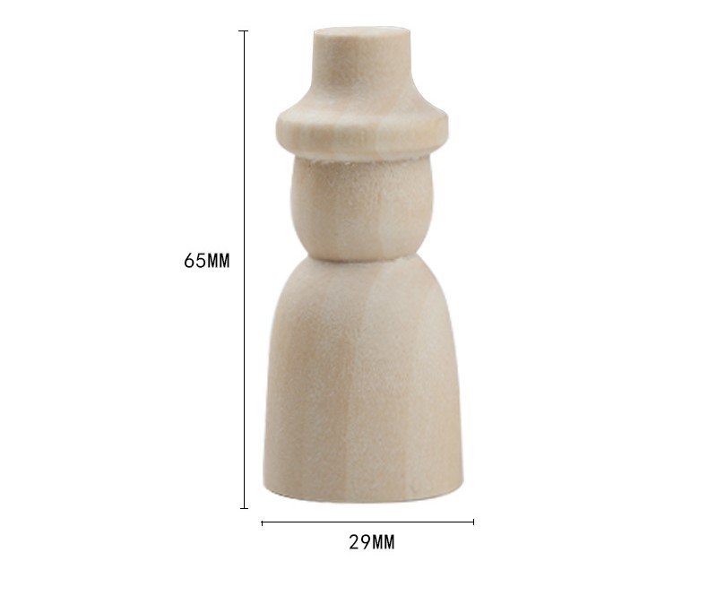 MÔ HÌNH GỖ MINI TỰ NHIÊN DECOR TRANG TRÍ NOEL PHONG CÁCH MINIMALIST T.CRAFT HOUSE
