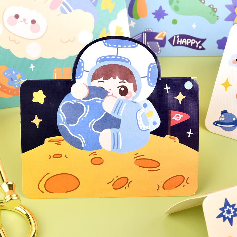 COMBO 10 THIỆP MINI NHIỀU CHỦ ĐỀ VÀ HÌNH ẢNH DỄ THƯƠNG T.CRAFT HOUSE - MẪU NGẪU NHIÊN (KHÔNG BAO GỒM BAO THƯ)