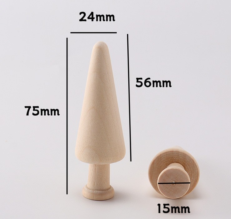 MÔ HÌNH GỖ MINI TỰ NHIÊN DECOR TRANG TRÍ NOEL PHONG CÁCH MINIMALIST T.CRAFT HOUSE
